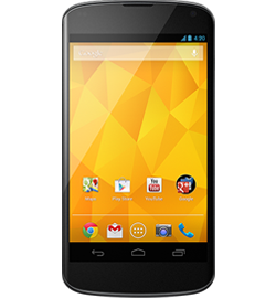 New mobile – Nexus 4